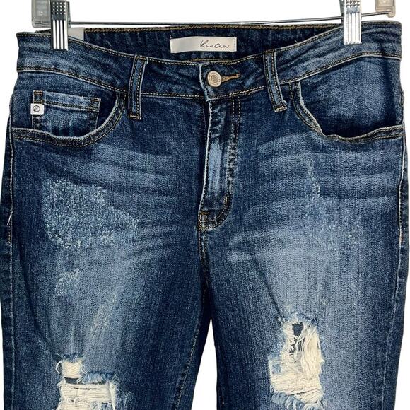 KanCan Distressed Skinny Jeans | Junior’s Size 9 - Picture 2 of 6